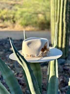 White Opal Adventurine Heishi Hat Band
